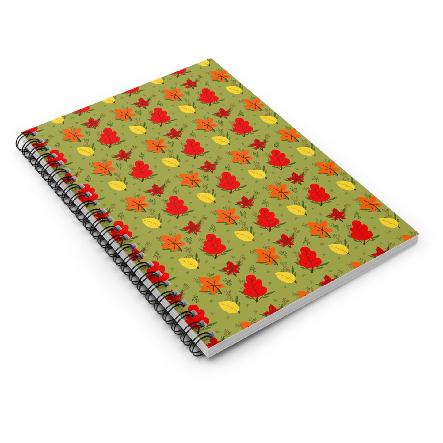 Autumn-Themed Spiral Notebook, Fall Journal, Nature-Inspired Notepad, Cute Stationery Gift, School Supplies, Creative Writing Book