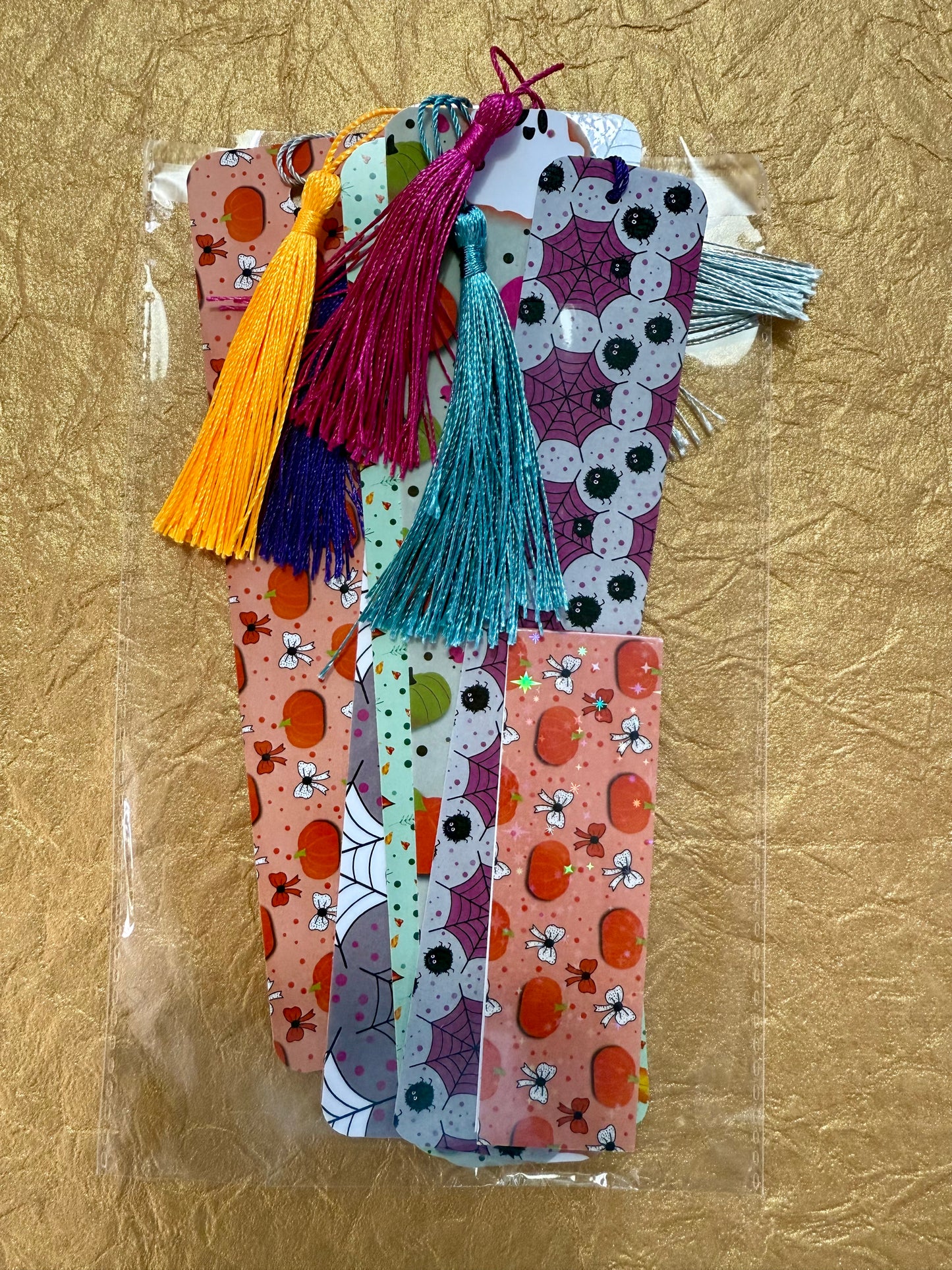 Halloween & Fall Bookmarks - Mystery Pack of 5 Bookmarks