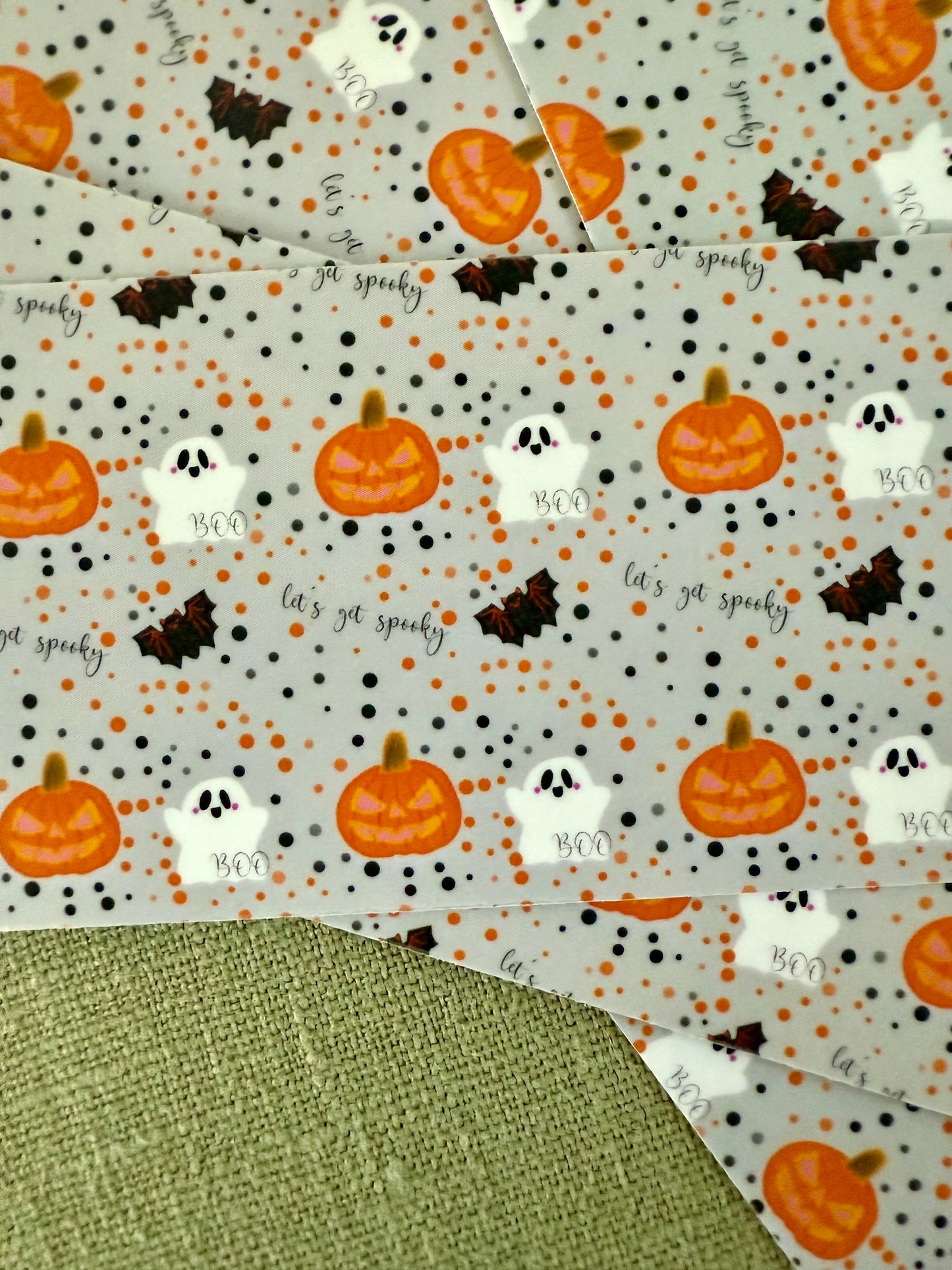 Matte Halloween & Fall Bookmarks