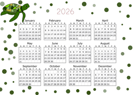 Turtle Planner Inserts – 72-Pack Blank / To-Do Pages / Undated Planner Pages | Cute Stationery