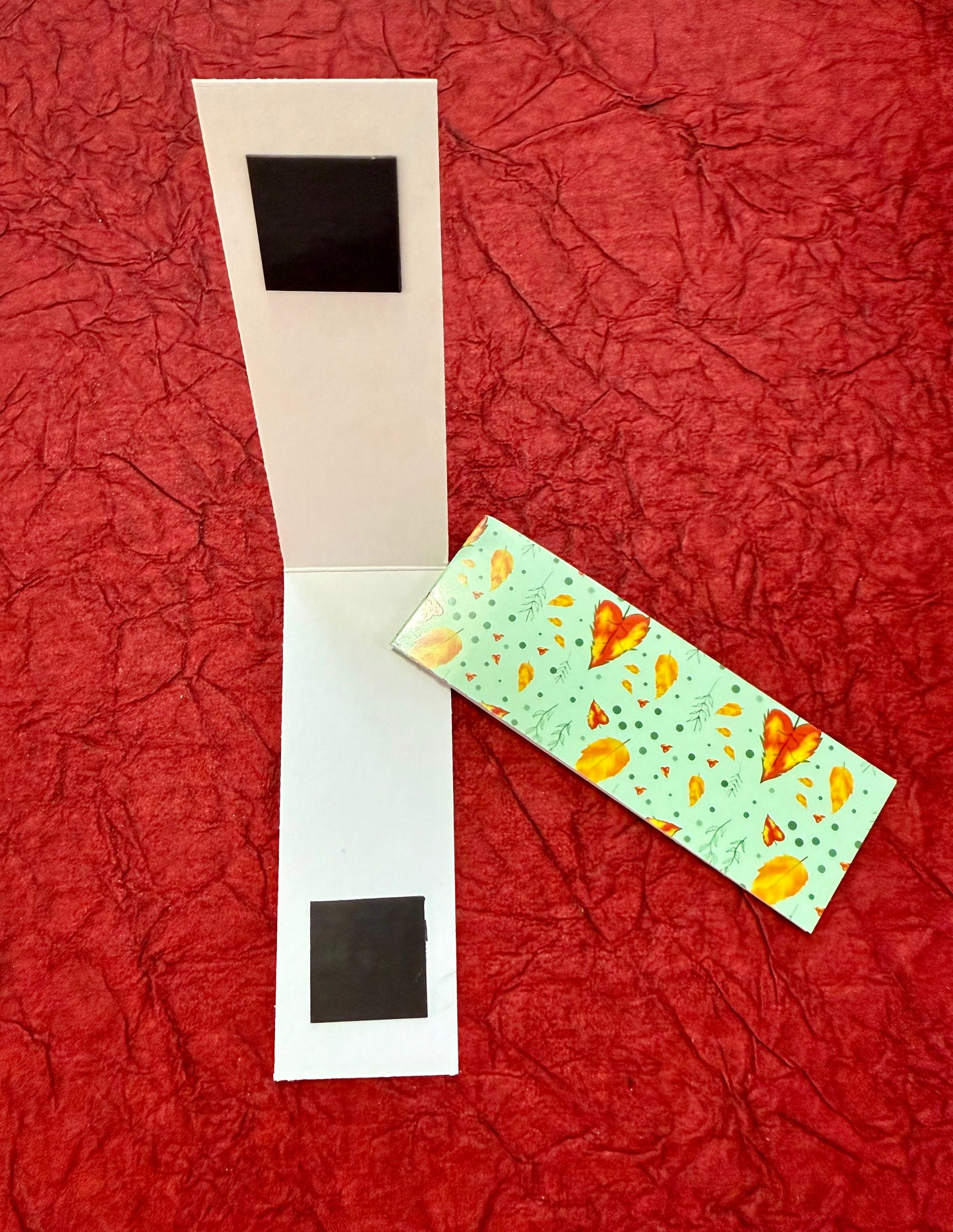 Fall Leaves Magnetic Bookmark - 1.5 x 3.25 inches