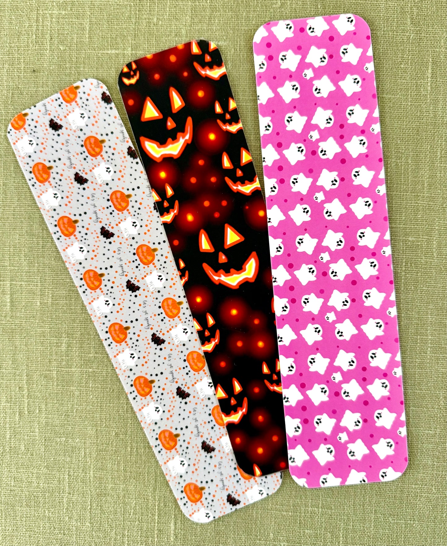 Matte Halloween & Fall Bookmarks
