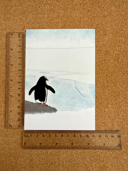 Antarctic Penguin Art Print – Gallery Wall Decor
