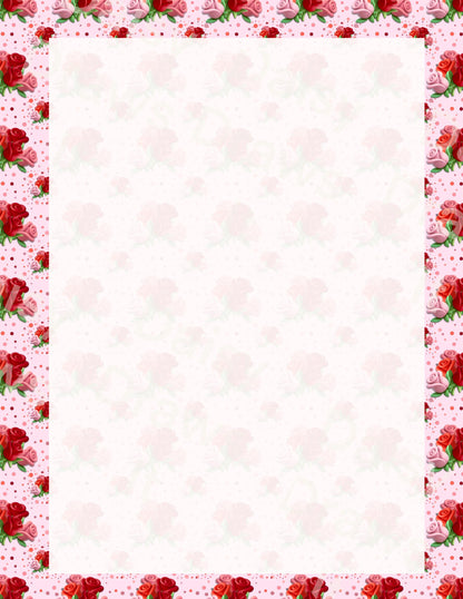🌹 Rose Garden A5 Planner Insert Bundle (42 Pages)
