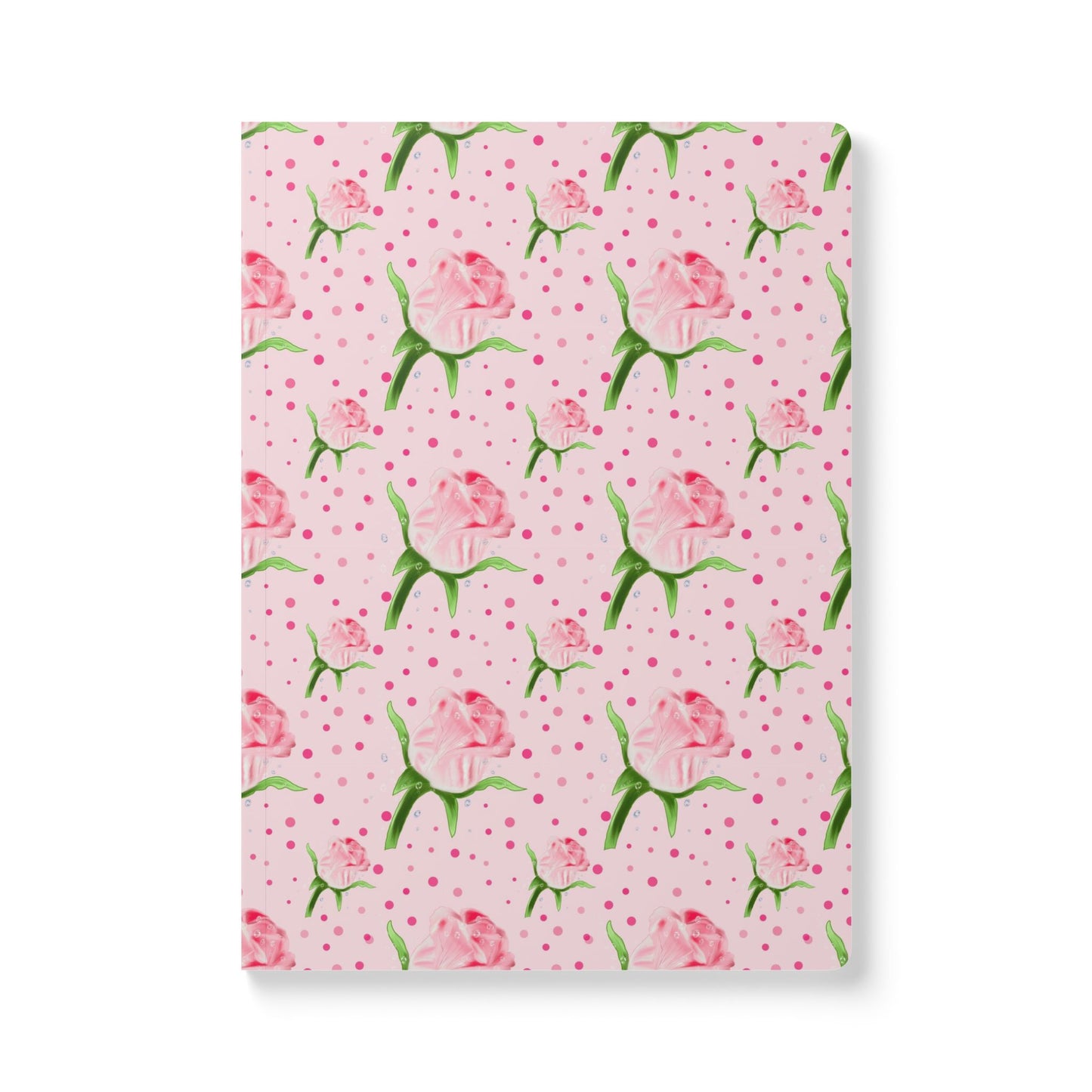 Floral Softcover Journal - Perfect for Writing, Sketching, or Journaling, Great Gift for Her, Floral Notebook, Rose Design, [...]