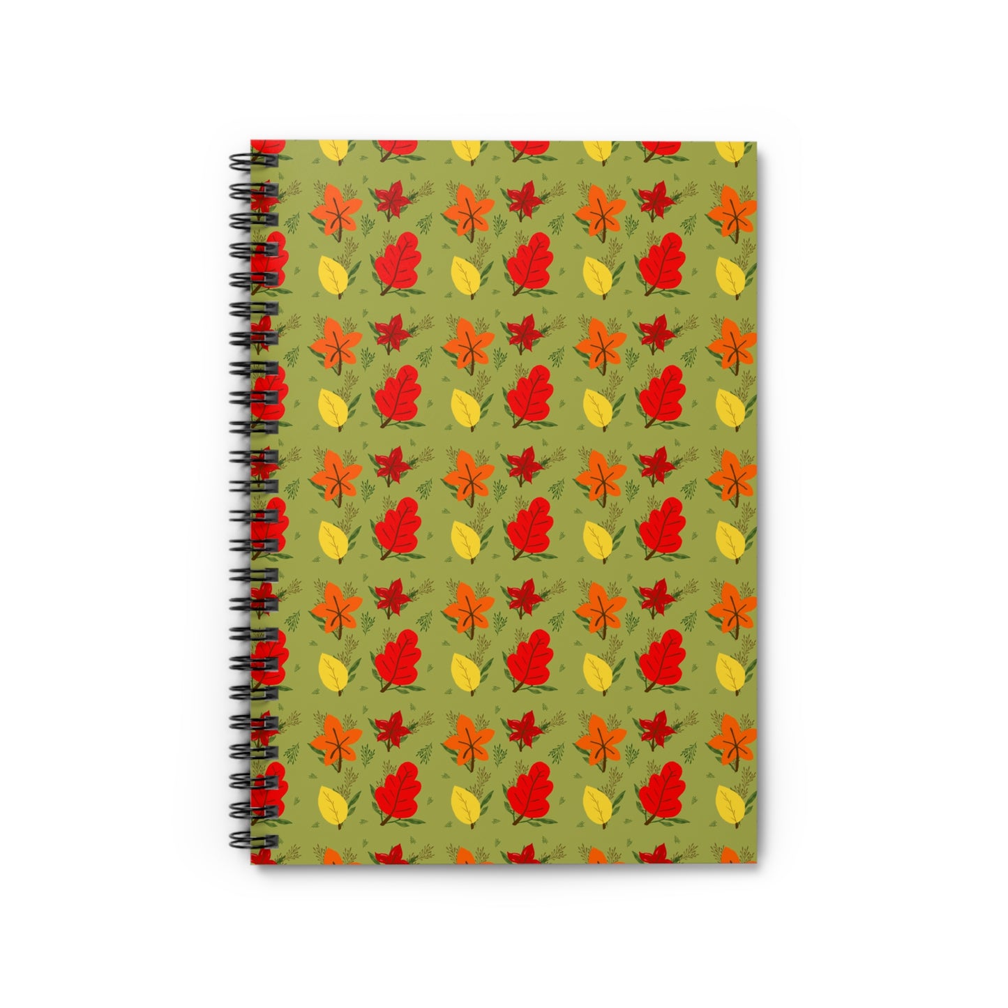 Autumn-Themed Spiral Notebook, Fall Journal, Nature-Inspired Notepad, Cute Stationery Gift, School Supplies, Creative Writing Book