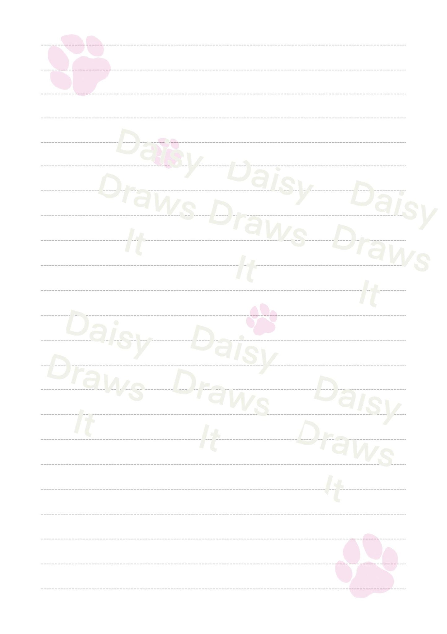 Digital Stationery for iPad | Notability & GoodNotes Paper Pack | Cute puppy Digital Notes | Printable iPad Planner Pages | Instant Download