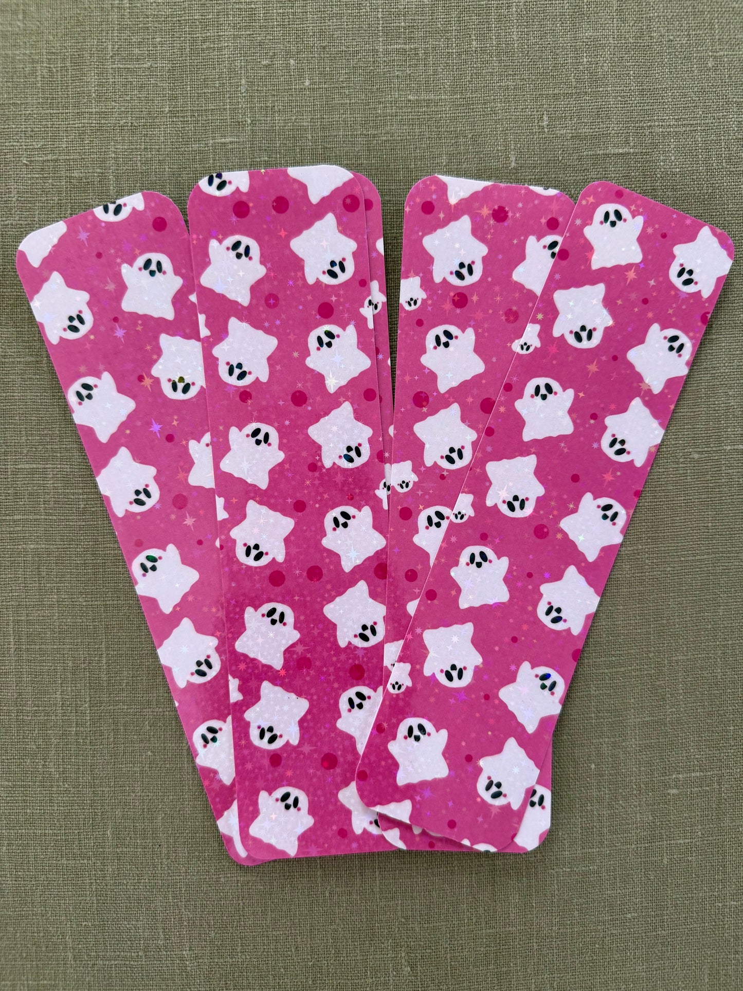 Holographic Halloween & Fall Bookmarks