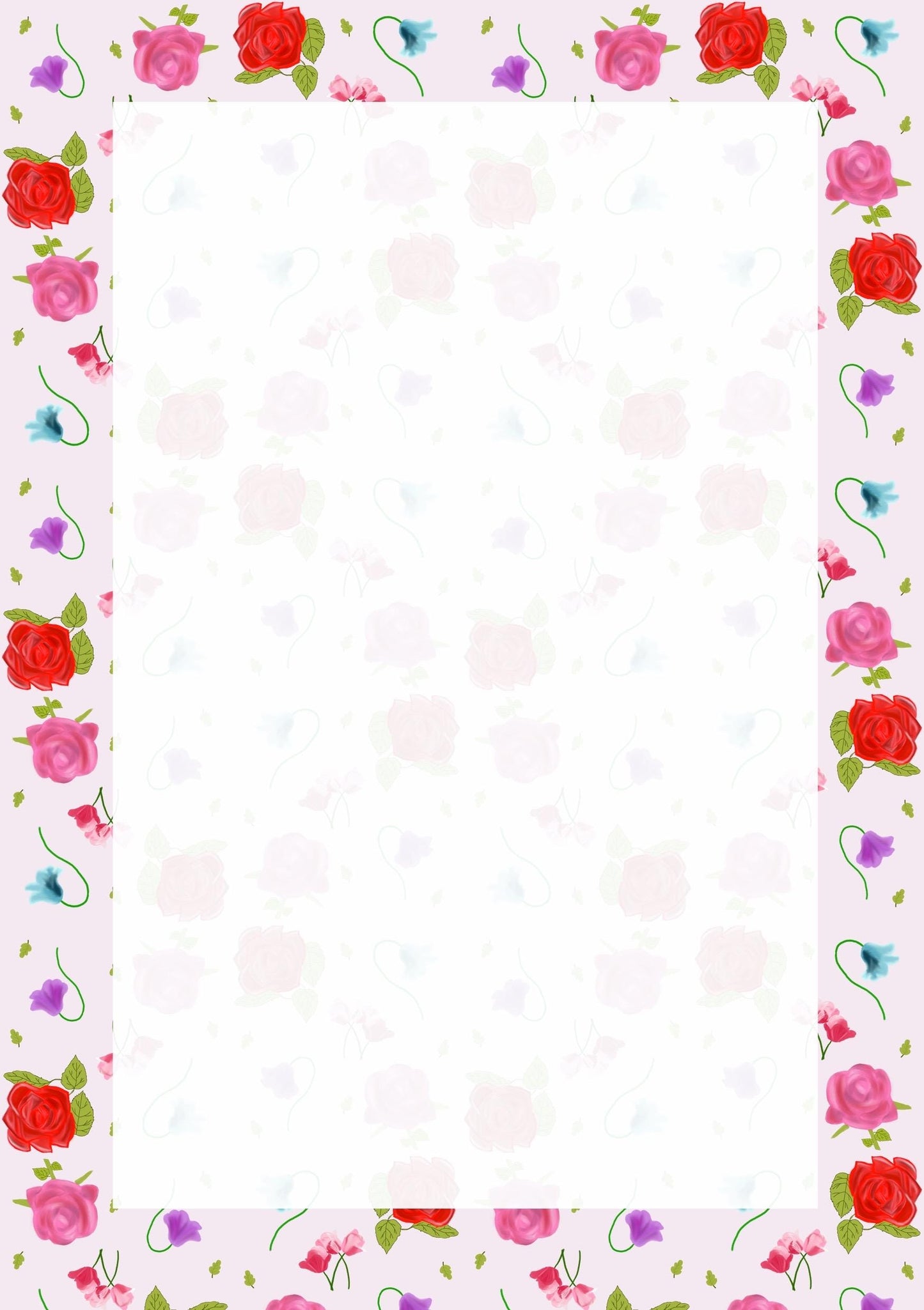 Flower A5 Planner Inserts – To-Do, Blank (60-Pack)