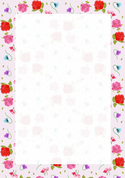Flower A5 Planner Inserts – To-Do, Blank (60-Pack)