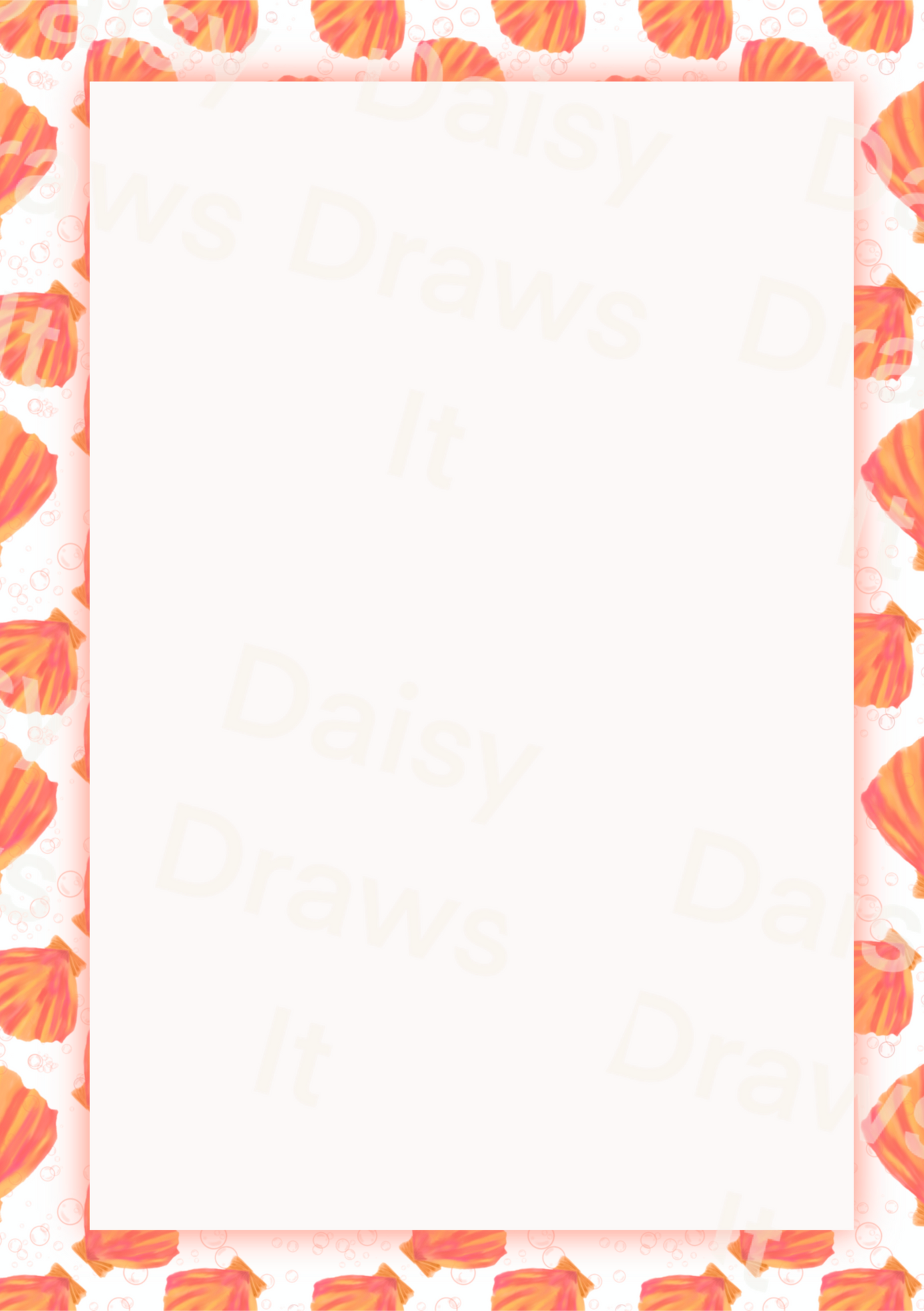 Down By The Seashore A5 Planner Inserts | 48-Piece Coastal 6-Hole Punched Planner Refill