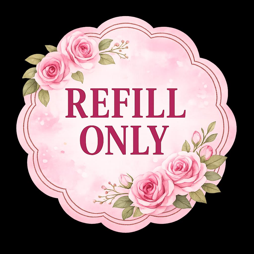 Pink Rose Planner Inserts – Refill ONLY - 25 pages