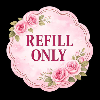 Pink Rose Planner Inserts – Refill ONLY - 25 pages