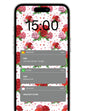 Seamless Digital Pattern | Phone Wallpaper Download | Aesthetic Background | floral Pattern for iPhone, Android, iPad & More | Instant DL
