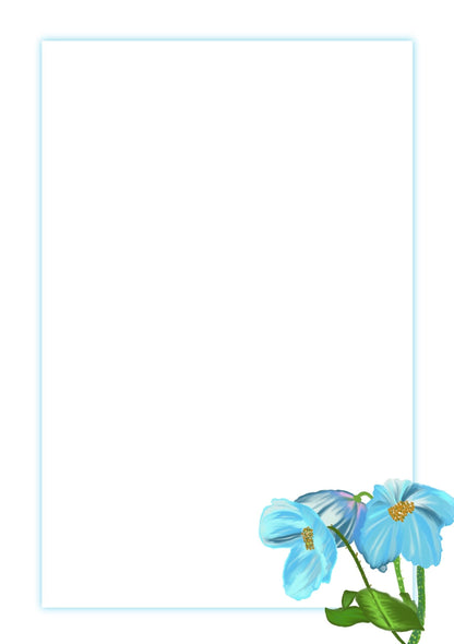 Flower A5 Planner Inserts – To-Do, Blank (60-Pack)