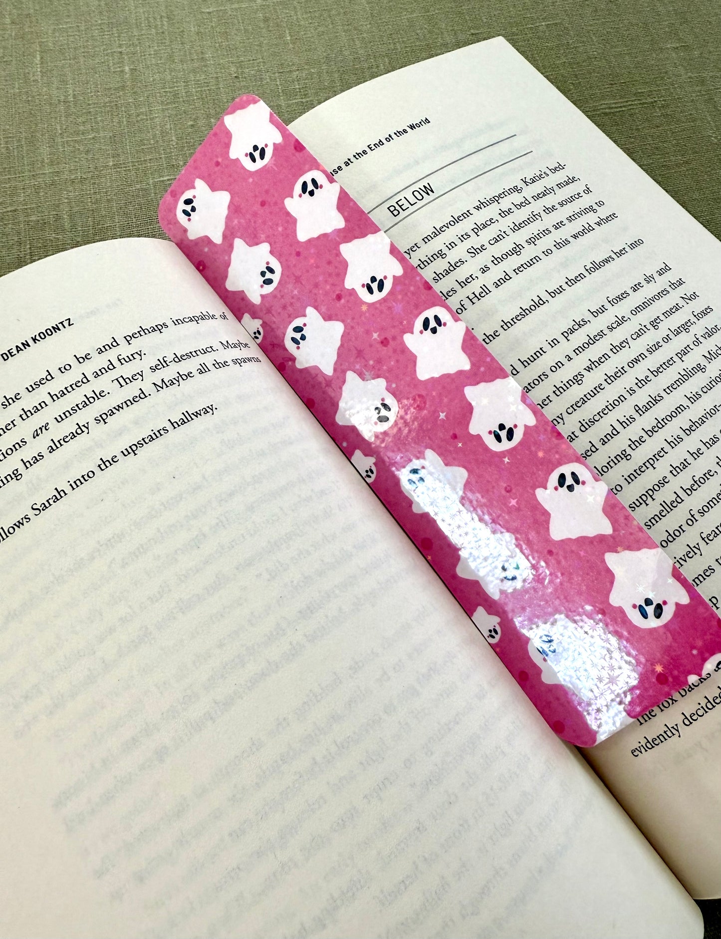 Holographic Halloween & Fall Bookmarks