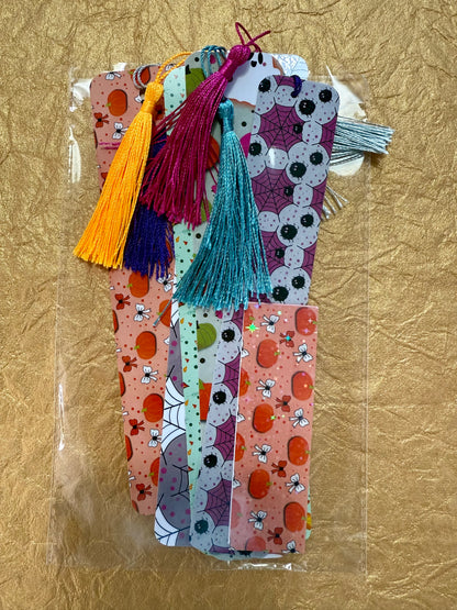 Halloween & Fall Bookmarks - Mystery Pack of 5 Bookmarks