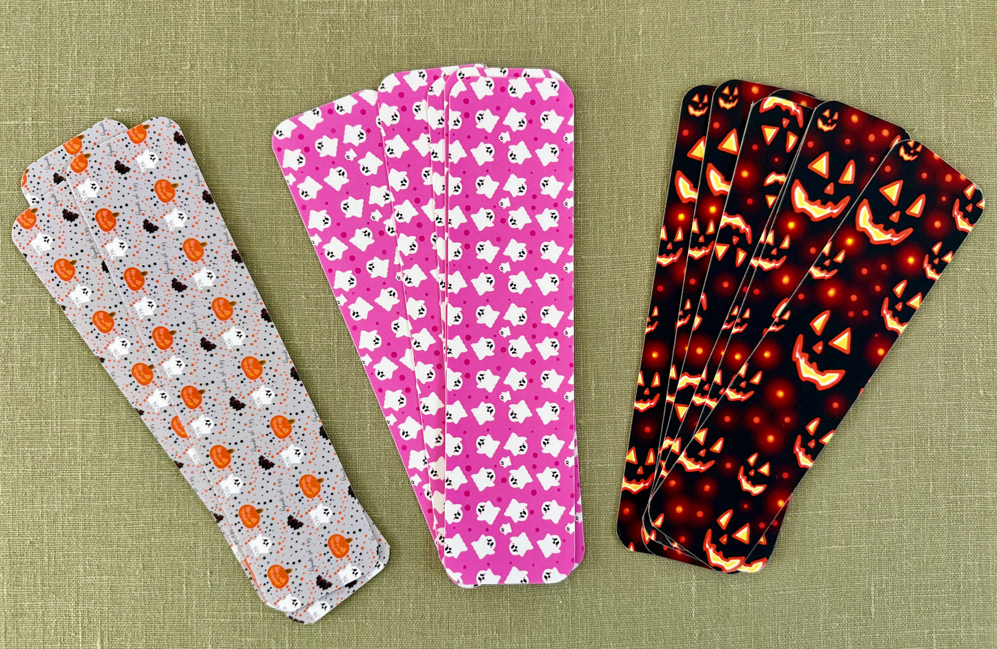 Matte Halloween & Fall Bookmarks