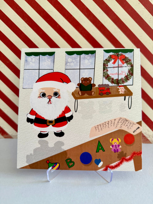 Santa’s workshop Greeting Cards - Pack of 5 w/ Envelopes