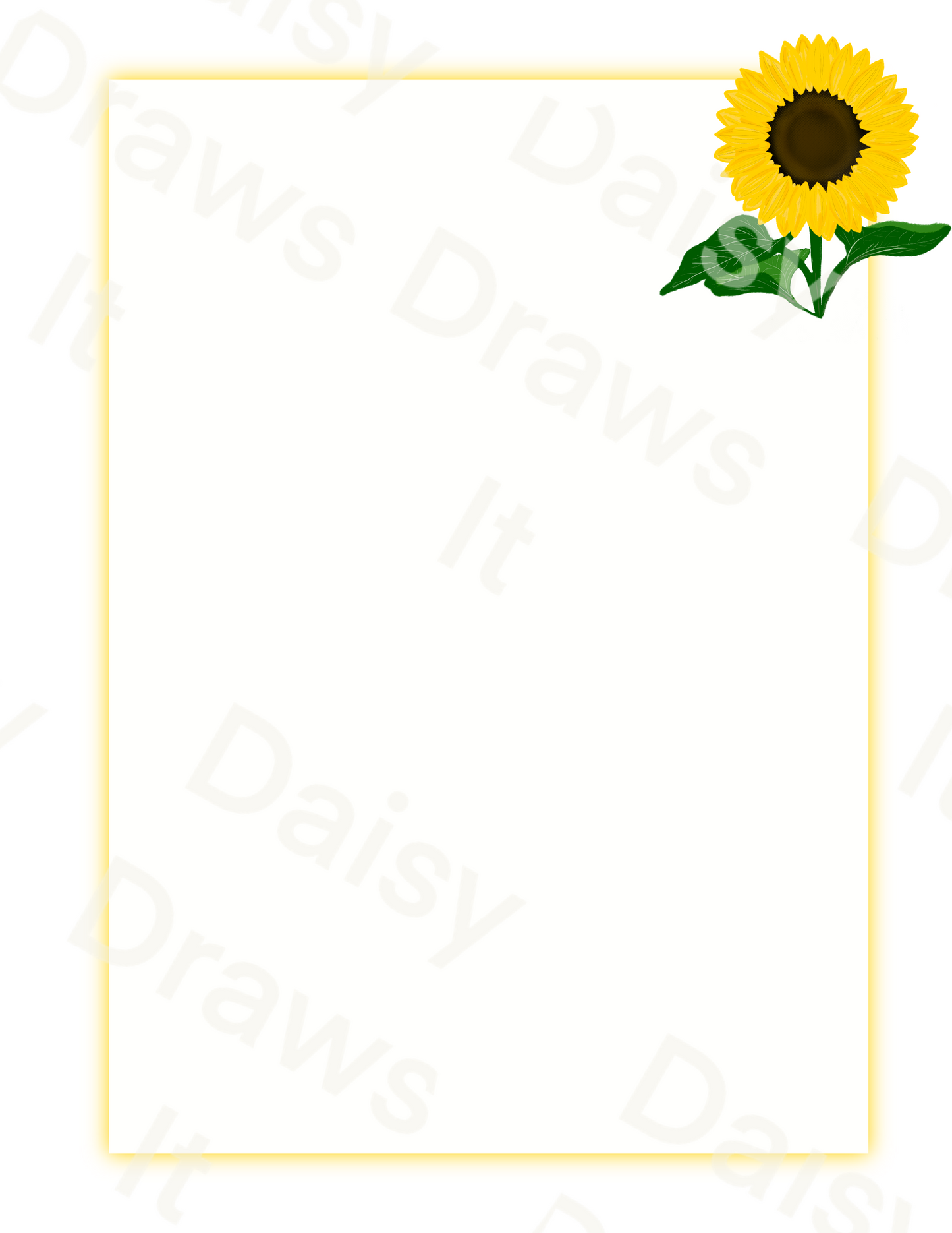 Sunflower Planner Inserts A5 – 60 Page Printed Bundle (6 Hole Punched)