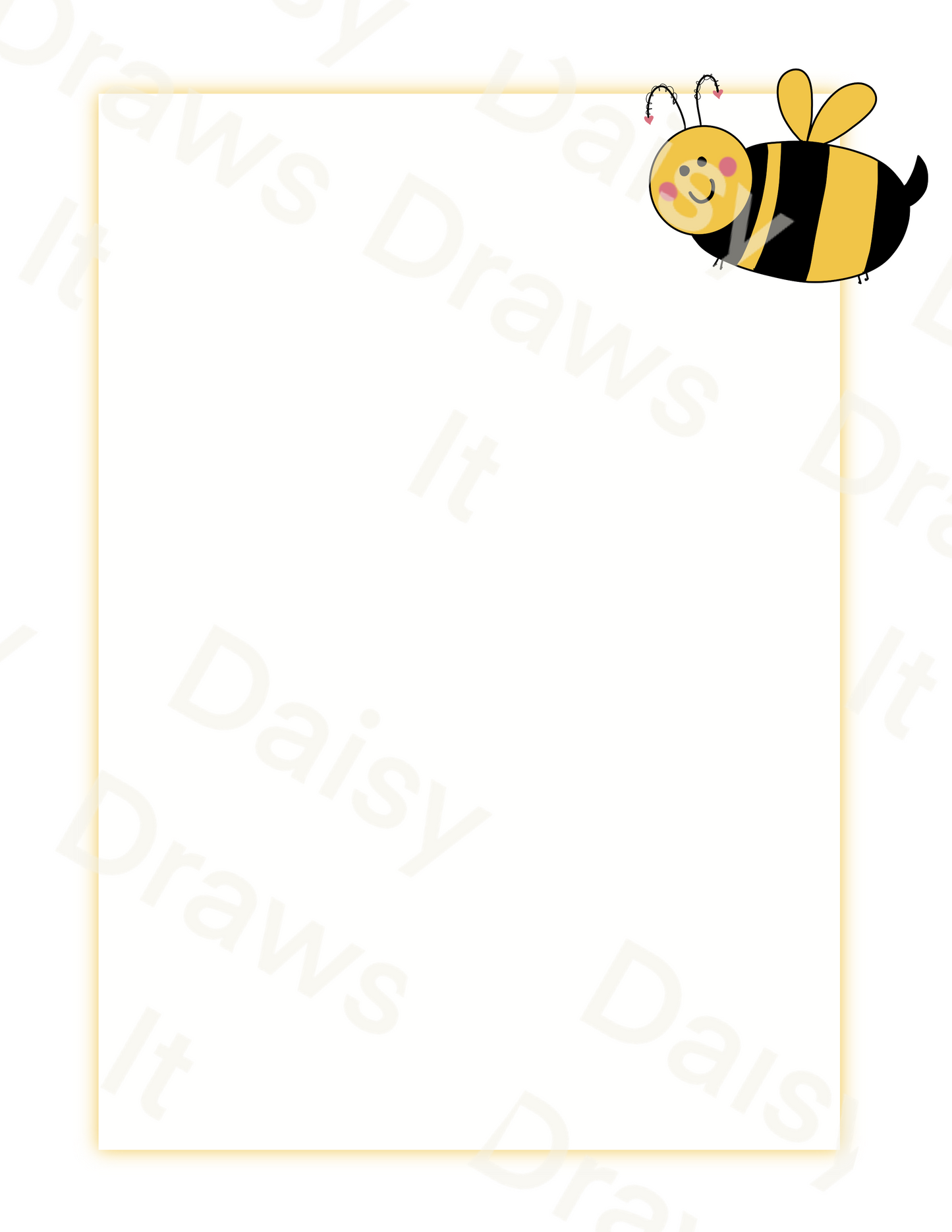 Bees Planner Inserts A5 – 60 Page Printed Bundle (6 Hole Punched)