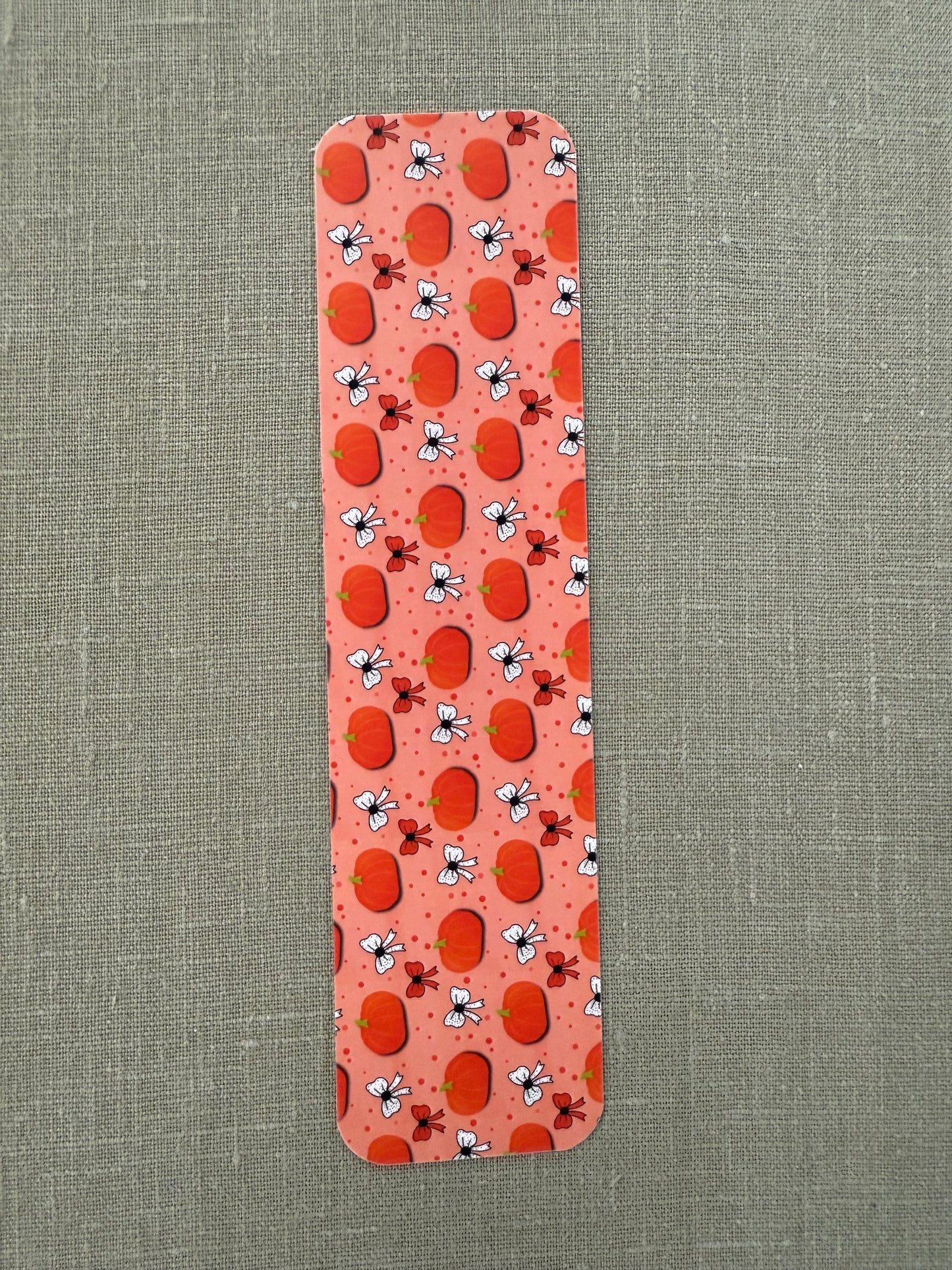 Tassel Orange Pumpkin Bookmark