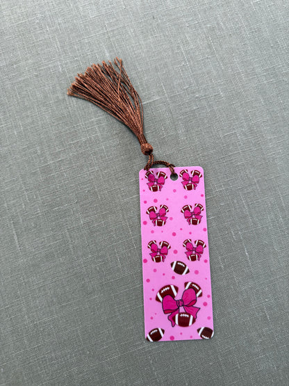 Football Season Mini Tassel Bookmark