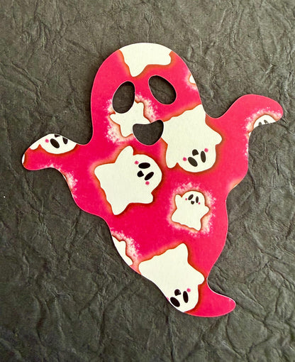 patterned ghost cutouts  - 3.89x4 inches