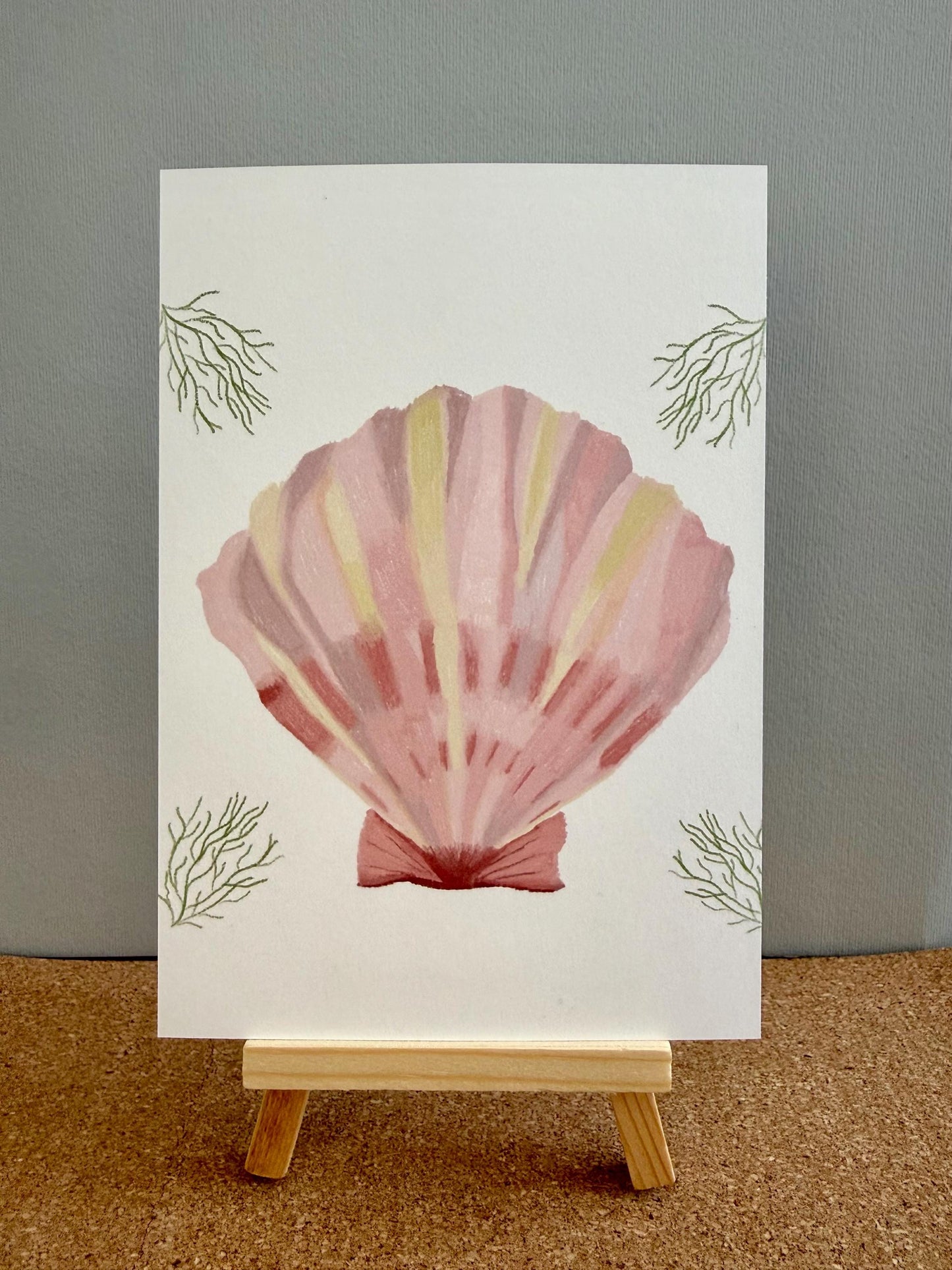 Seashell Wall Art Prints – Beach & Coastal Decor | Under The Sea Gallery Wall / Ready-to-Frame