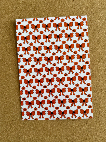 Kindle Basic 4.4x6.25” Halloween & Fall Inserts (Set of 6)