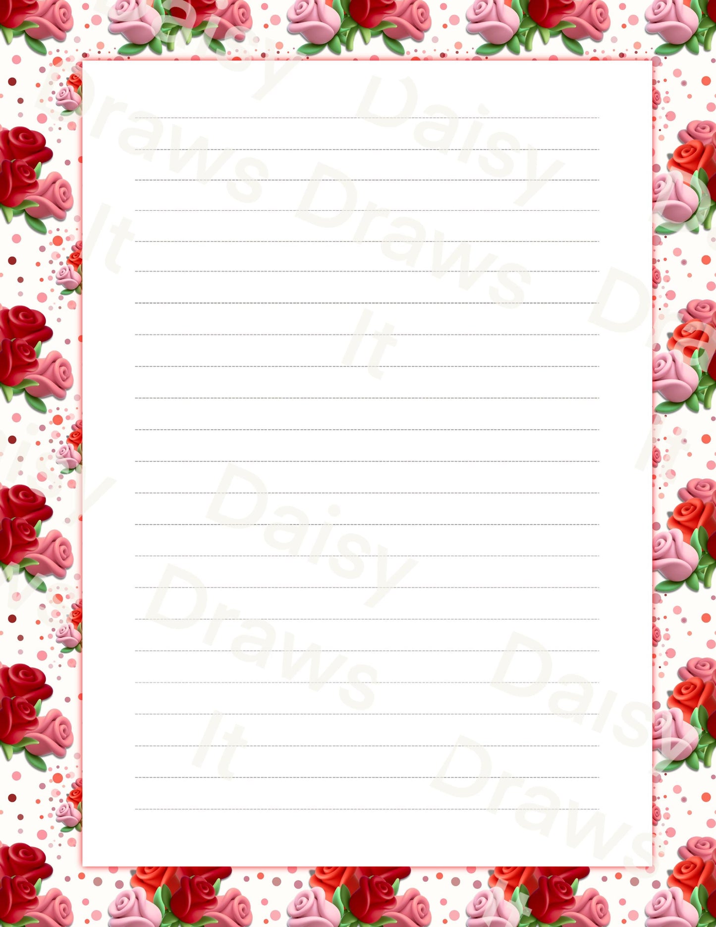 🌹 Rose Garden A5 Planner Insert Bundle (42 Pages)