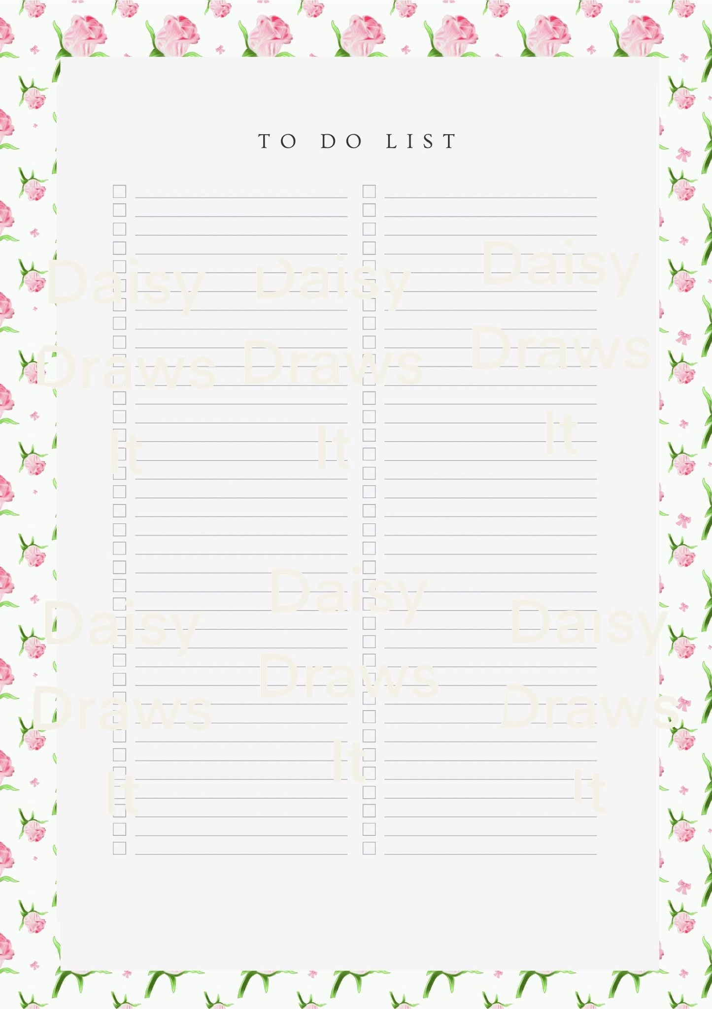 Printable Monthly Planner | To Do List & Weekly Planner | Minimal Planner Pages | Printable Organization Sheet | Instant Download