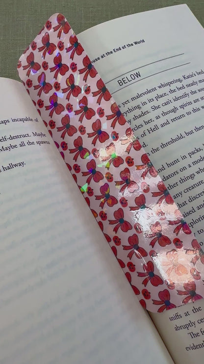Holographic Halloween & Fall Bookmarks